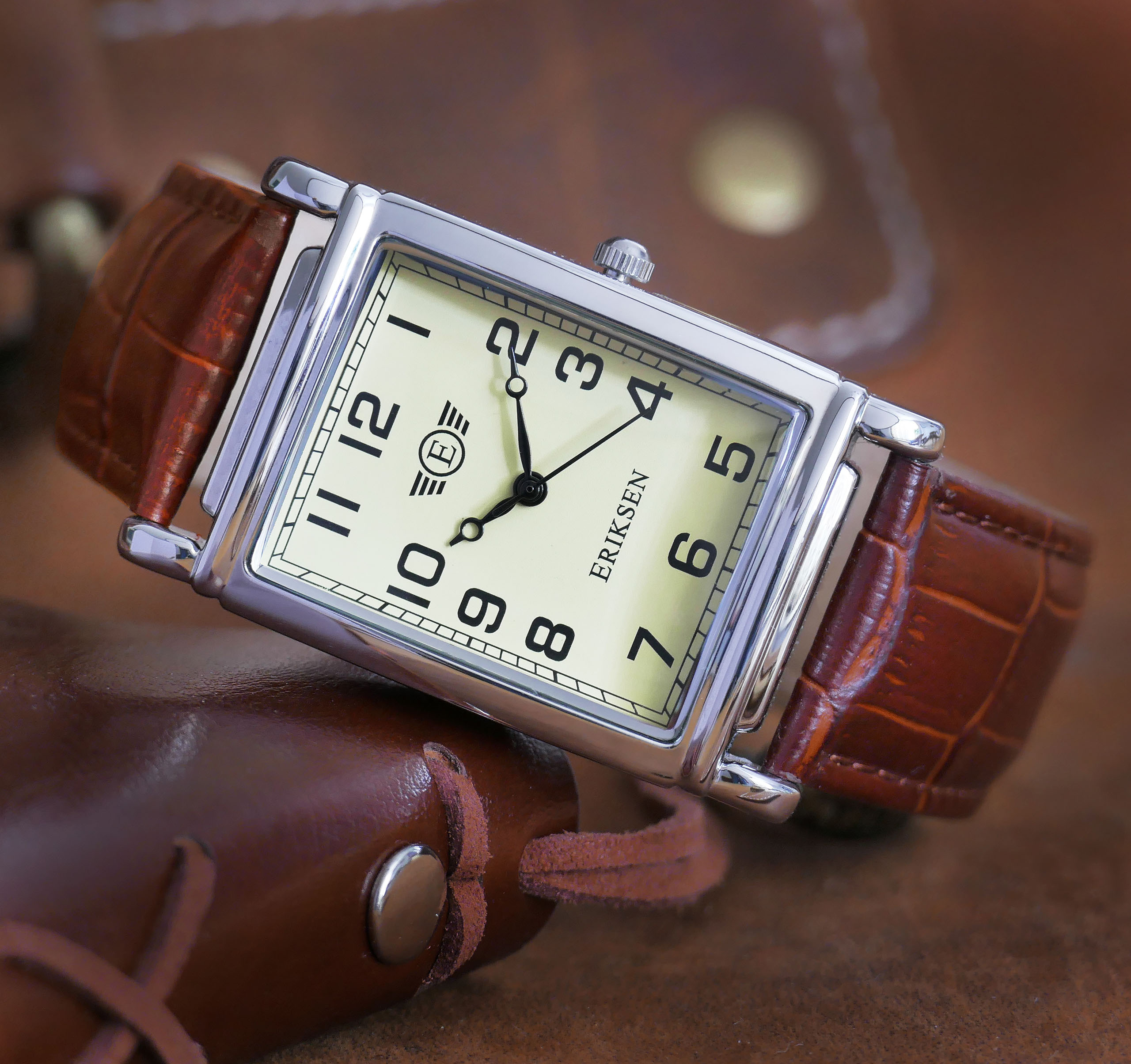 Mans Classic Silver Watch